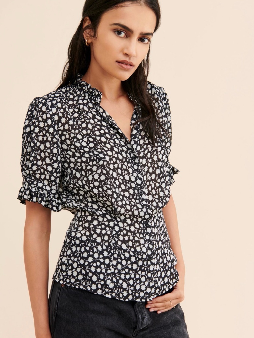 Selkie 30s Daisy bistro blouse